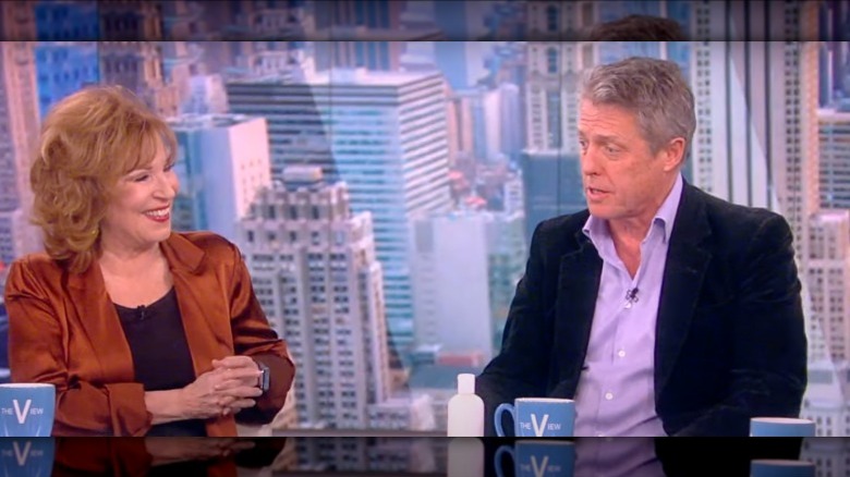Joy Behar and Hugh Grant on "The View"