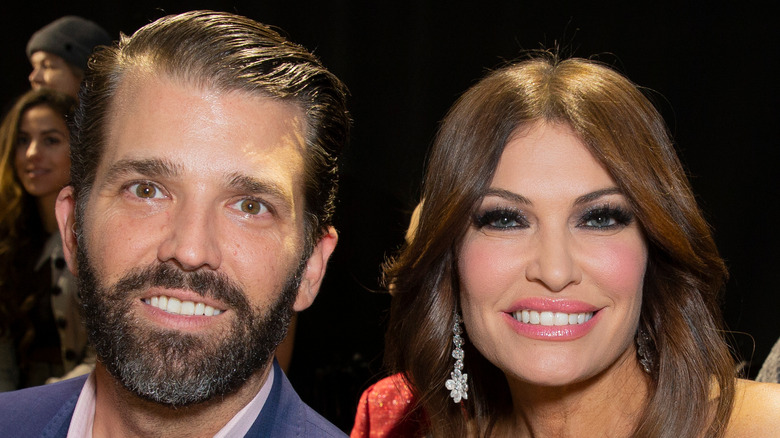 Donald Trump Jr and Kimberly Guilfoyle