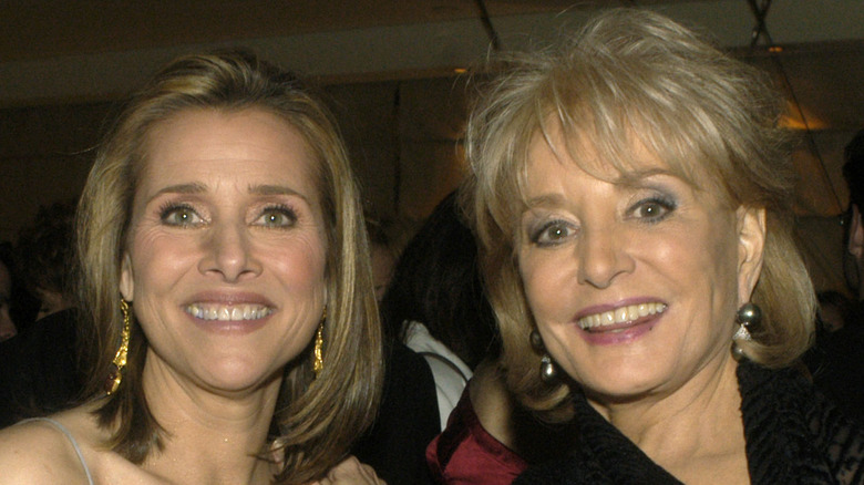 Barbara Walters and Meredith Vieira