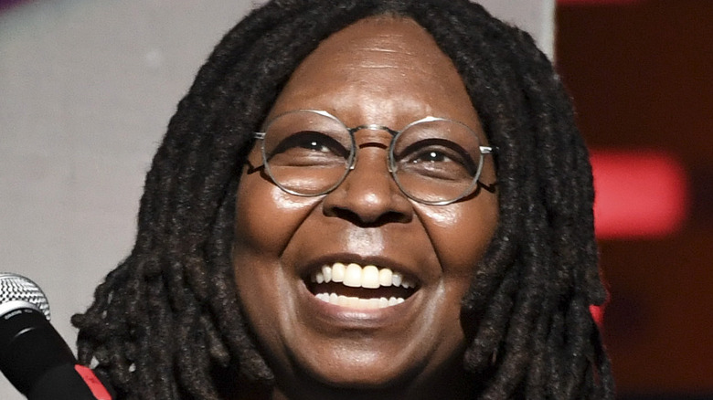 Whoopi Goldberg smiling