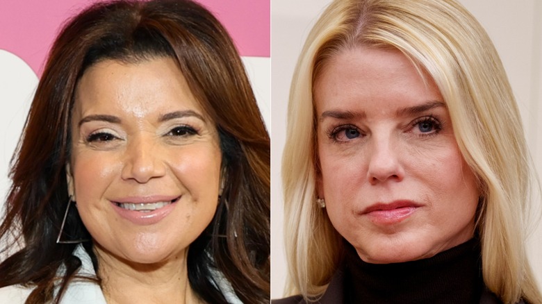 Side by side of Ana Navarro and Pam Bondi