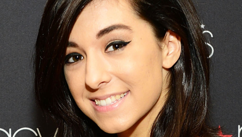 Christina Grimmie attends at Macy's iHeartRadio rising star in-store performance