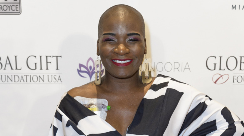 Janice Freeman arrives at 2018 Global Gift Gala