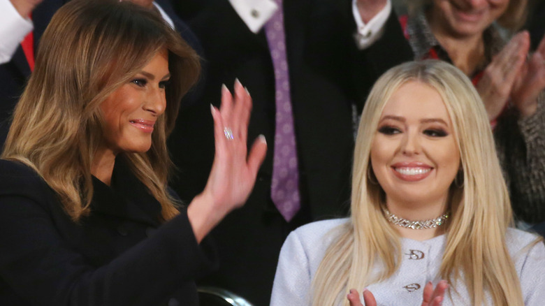 Melanie and Tiffany Trump at U.S. House of Representatives