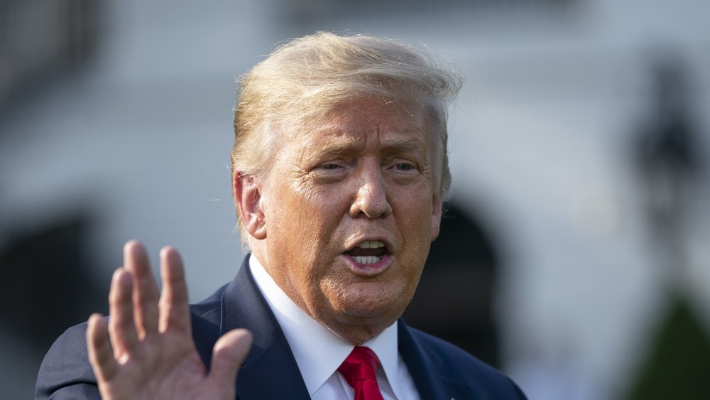 Donald Trump speaking