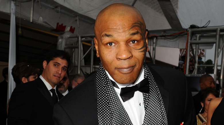 Mike Tyson at formal event