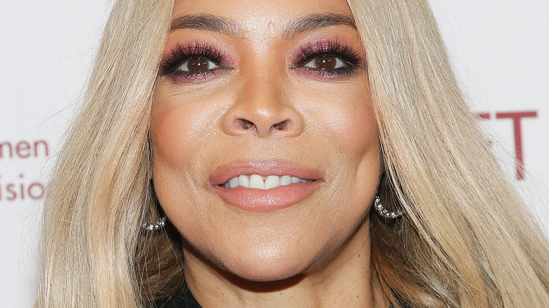 Wendy Williams smiles