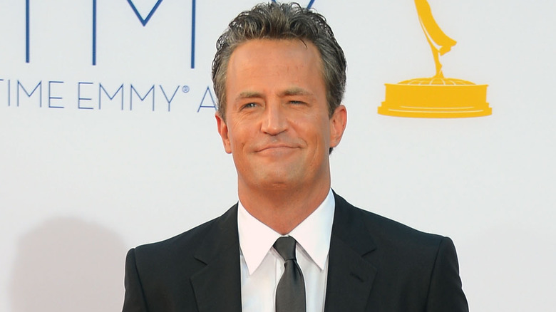 Matthew Perry smiling 