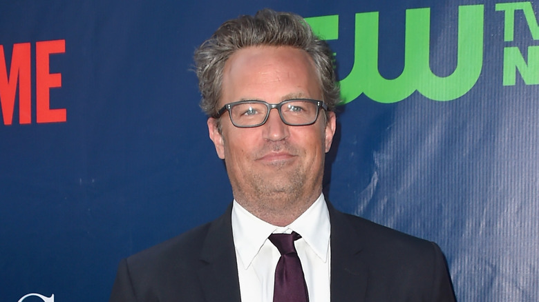 Matthew Perry posing 