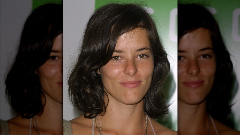 Parker Posey at a fashion show