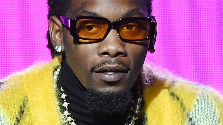 Offset wearing sunglasses