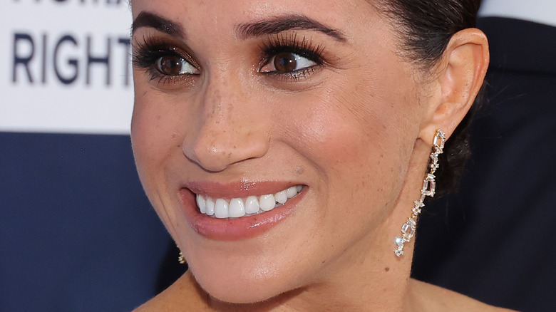 Meghan Markle smiling