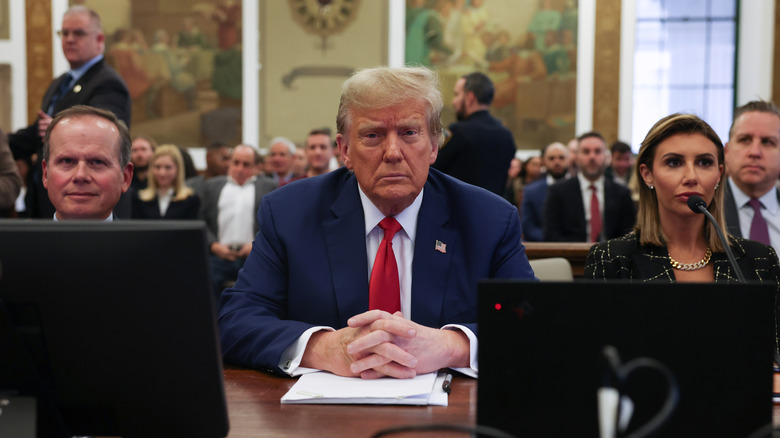 Trump and Habba in court