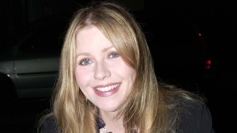 Bebe Buell smiles