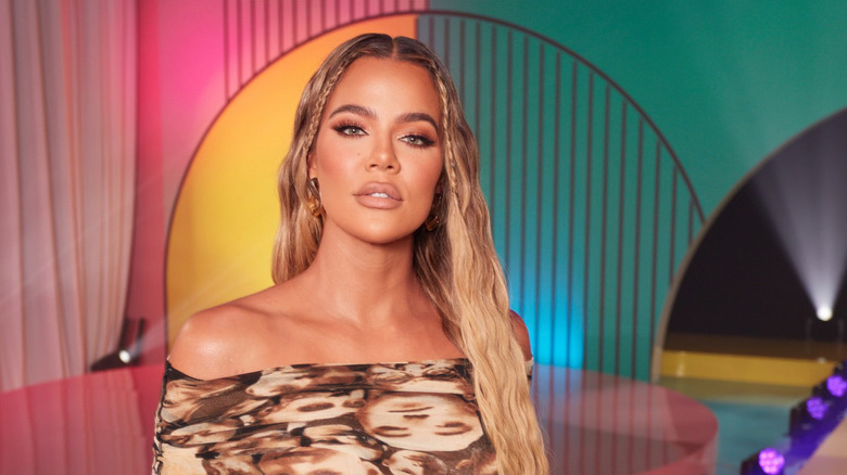 Khloé Kardashian long hair