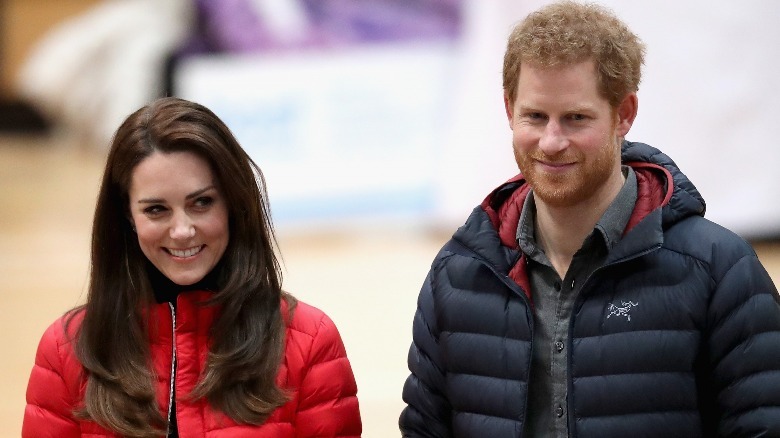 Kate Middleton and Prince Harry together