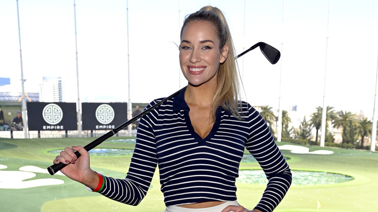 Paige Spiranac smiling