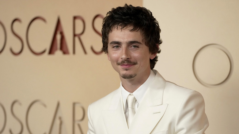Timothée Chalamet at the 2026 Oscars