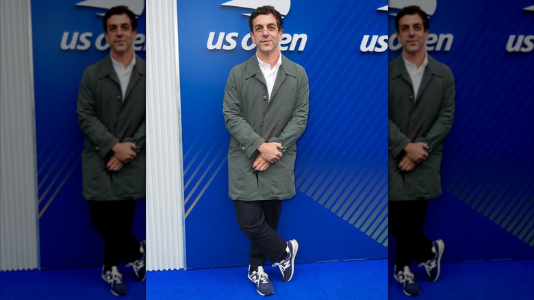 BJ Novak at the US Open.