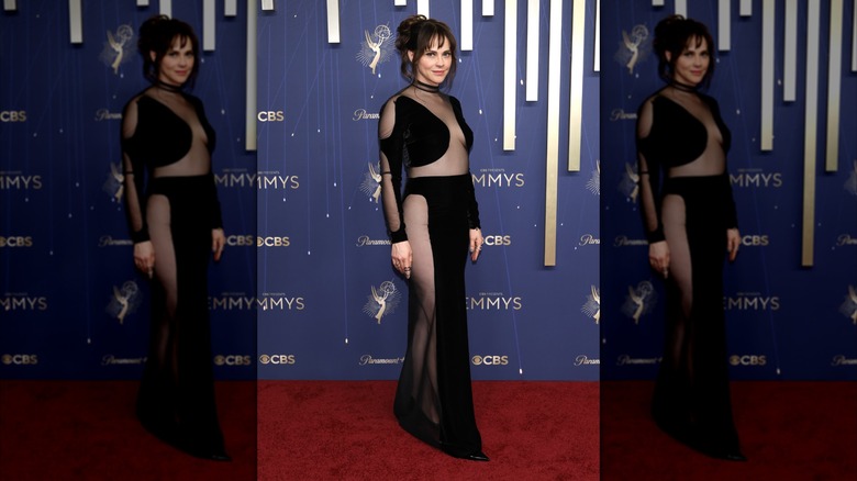 Fiona Dourif attending the 77th Primetime Emmy Awards at Peacock Theater