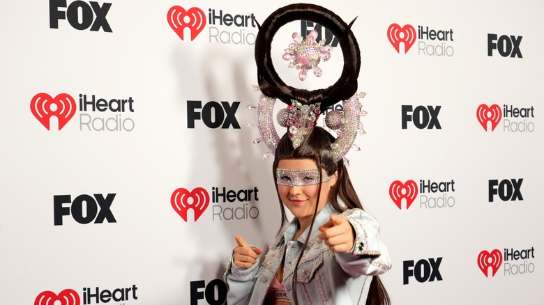 Jojo Siwa attends the 2025 iHeartRadio Music Awards at Dolby Theater in Hollywood, CA