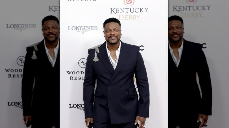 Chris Tucker smiling