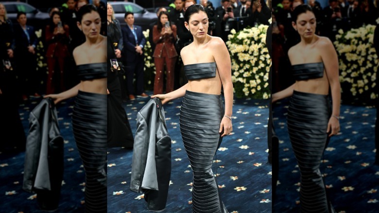Musician Lorde attends the 2025 Met Gala in New York City, NY