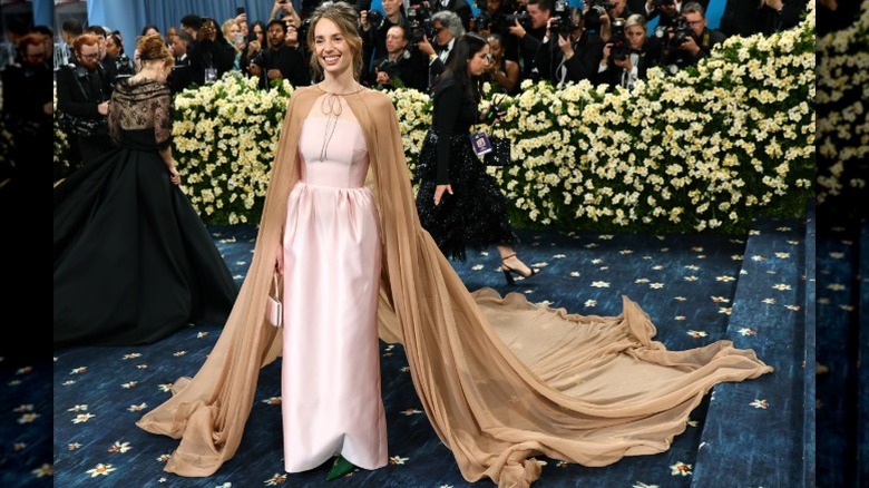 Maya Hawke attends the 2025 Met Gala in New York City, NY