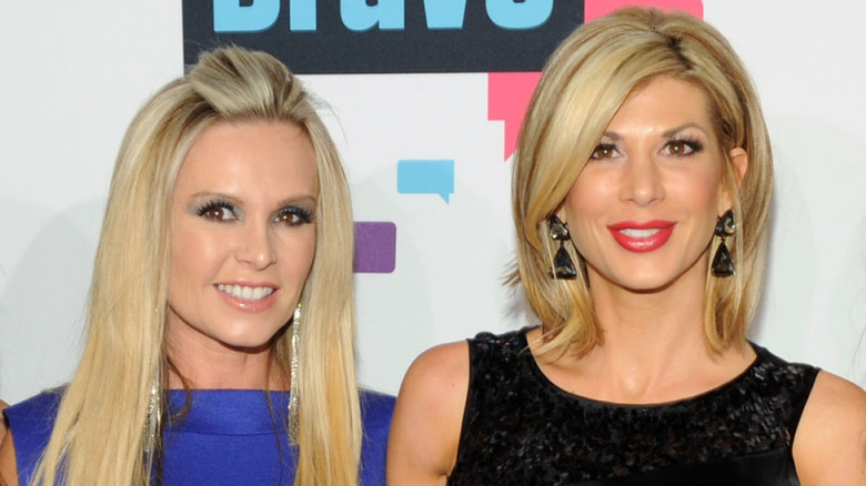 Tamra Judge and Alexis Bellino smiling