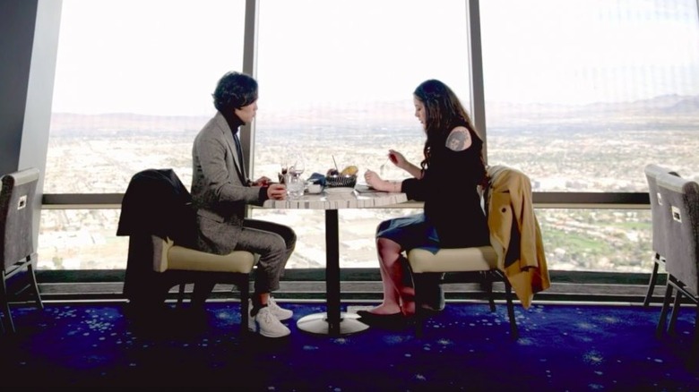 Jihoon and Deavan talking at restaurant on 90 Day Fiancé