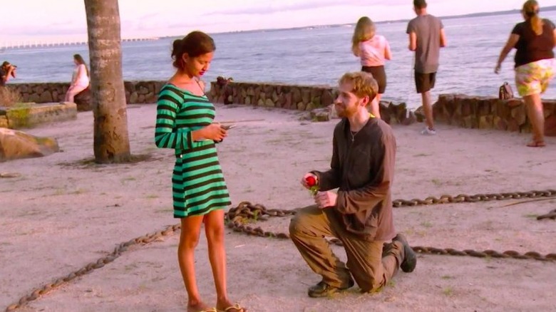 Paul proposing to Karine on 90 Day Fiancé
