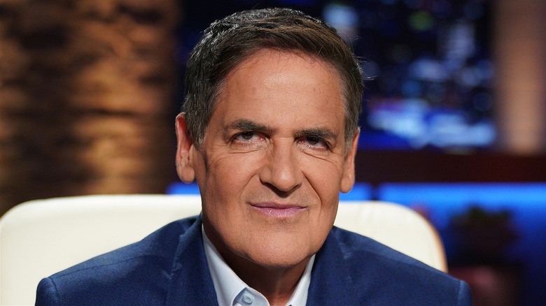 Shark Tank Mark Cuban smiling