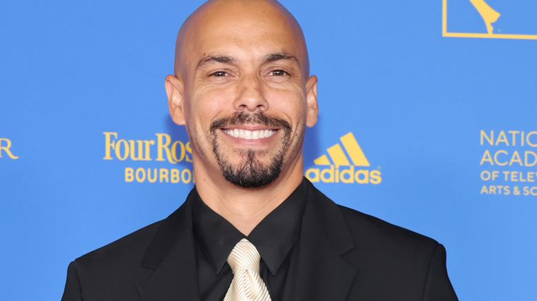 Bryton James grinning
