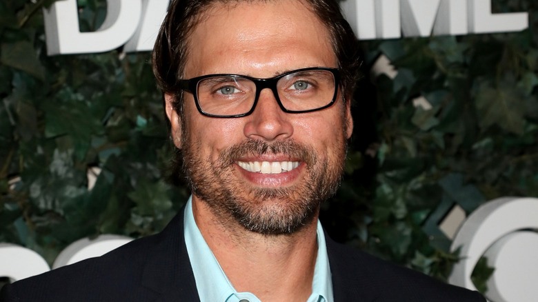 Joshua Morrow grinning