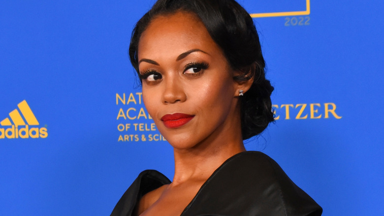 Mishael Morgan posing