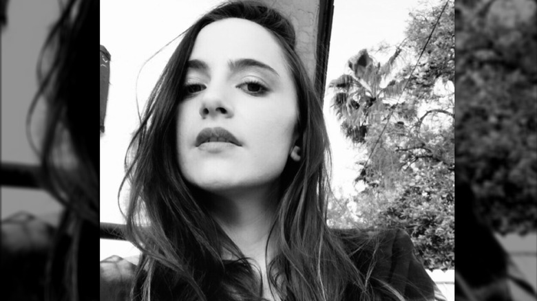 Alexa Nikolas poses for a selfie
