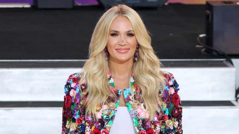 Carrie Underwood at a 2024 "Good Morning America" appearance