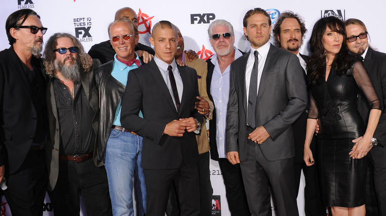 Sons of Anarchy cast arrives to 