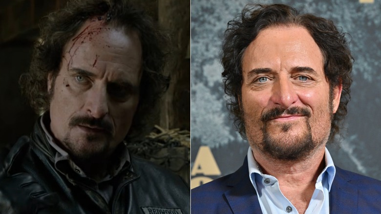 Kim Coates in Sons of Anarchy and at the 2026 Hollywood premiere of Anna Pigeon