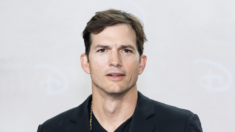 Ashton Kutcher attends the 2025 Disney upfronts