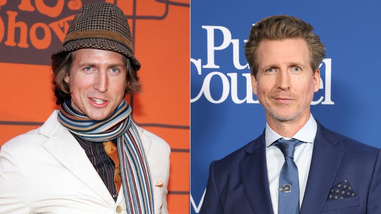 Josh Meyers at a 2006 That '70s Show event and, later, in 2026