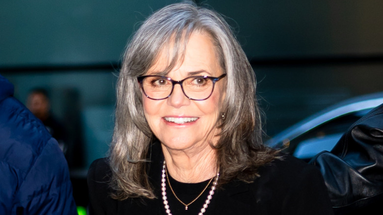 Sally Field arriving to a 2026 taping of 