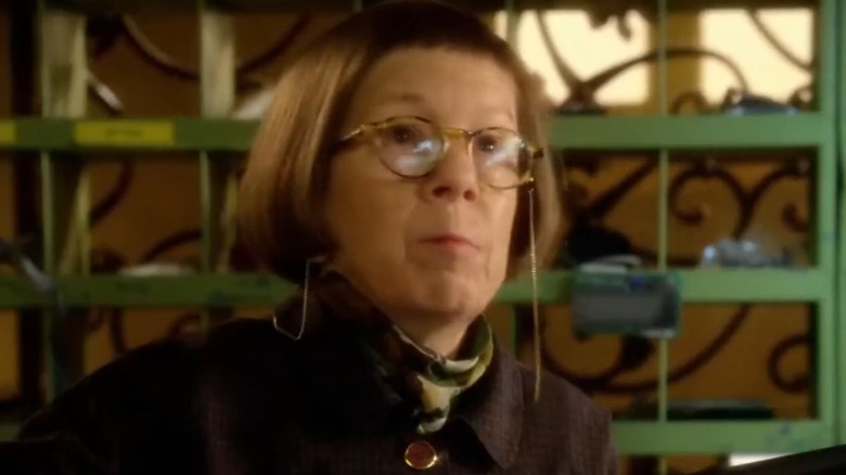 Linda Hunt, as Henrietta "Hetty" Lange, gazes upward in Season 1 of "NCIS: Los Angeles."