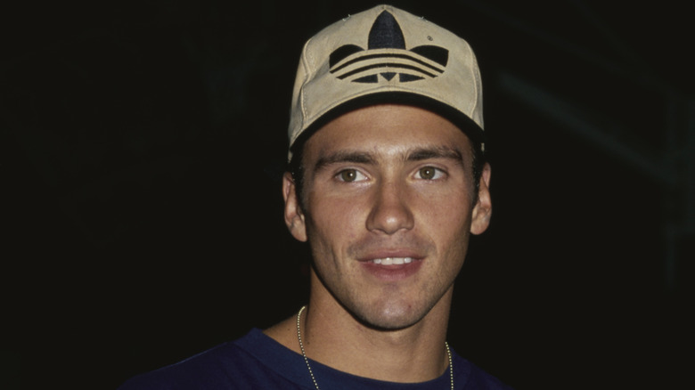 Eric Nies in 1994 wearing an adidas cap