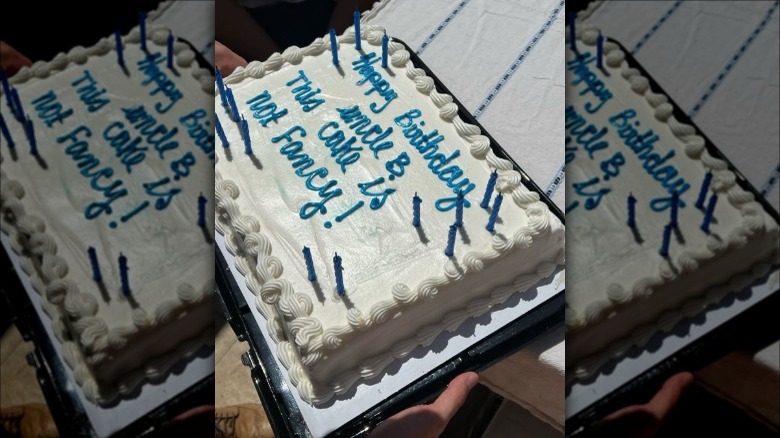 Birthday cake Mindi Kaling's kids decorated for B.J. Novak