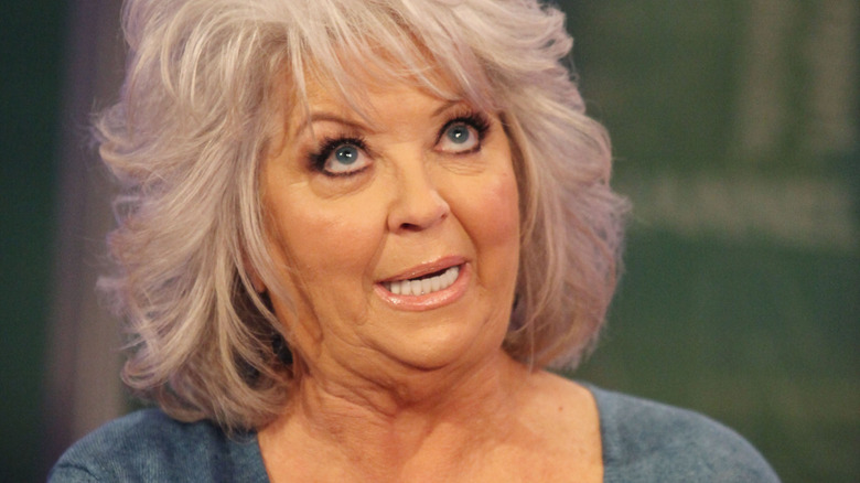 An exasperated Paula Deen
