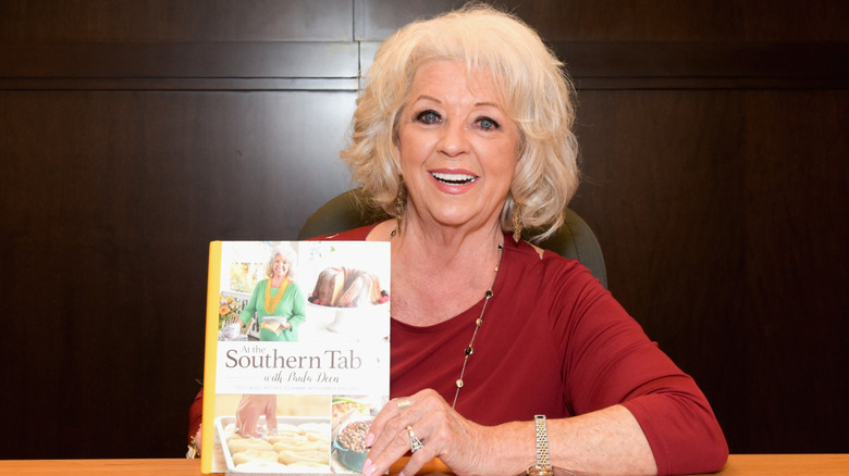 Paula Deen promoting her book