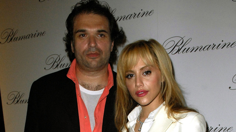 Brittany Murphy Simon Monjack posing