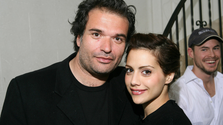 Brittany Murphy Simon Monjack posing