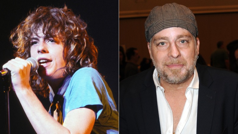 Leif Garrett younger, left, and older, right